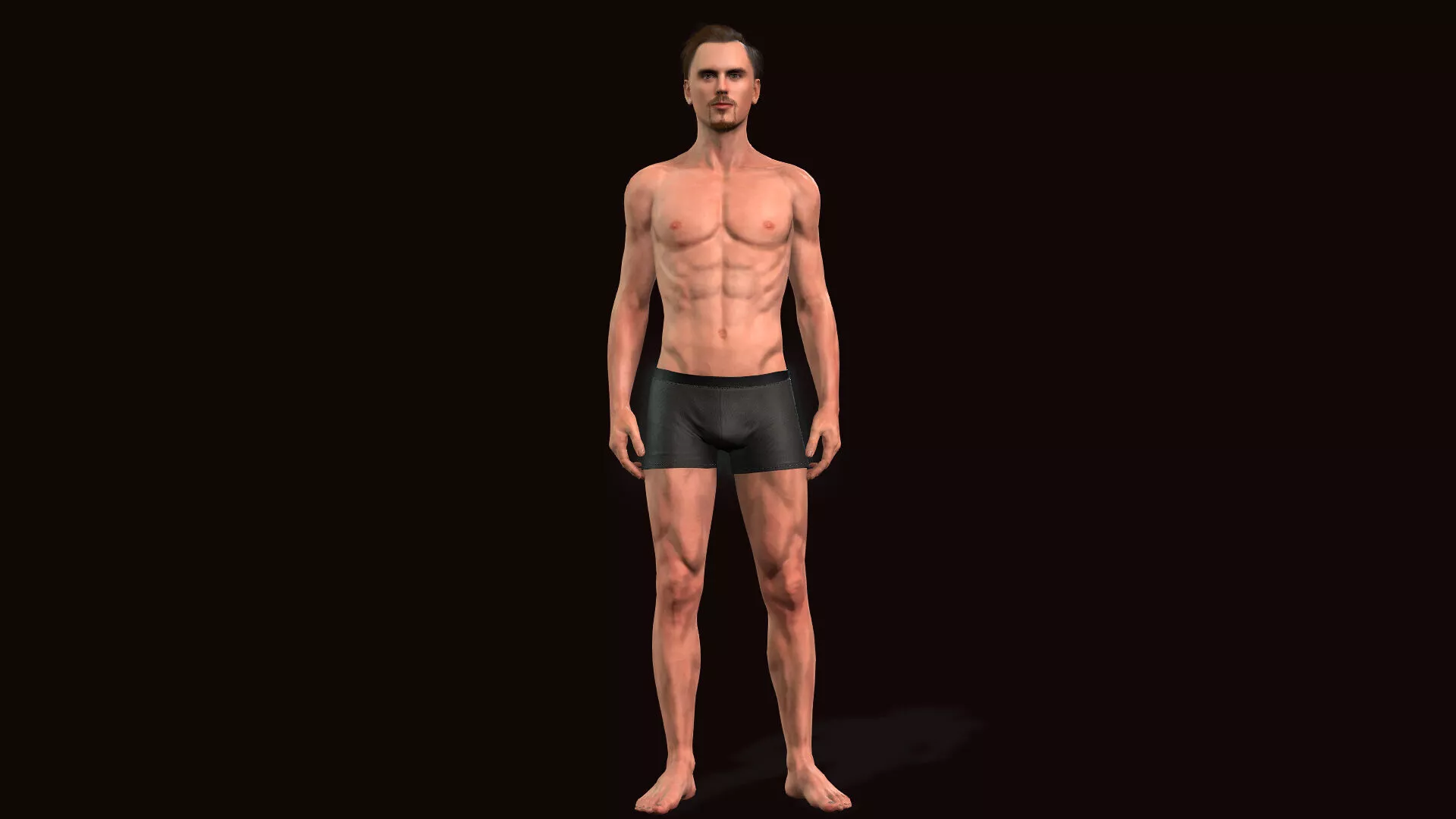 High Quality Male Character 3D model