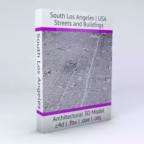 South Los Angeles Streets and Buildings