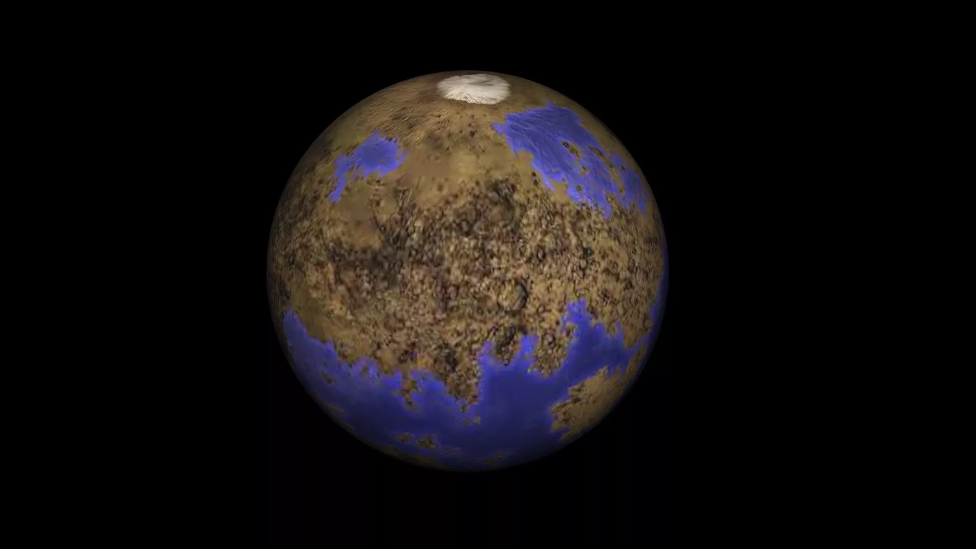 Proxima Centauri B Planet 3D model