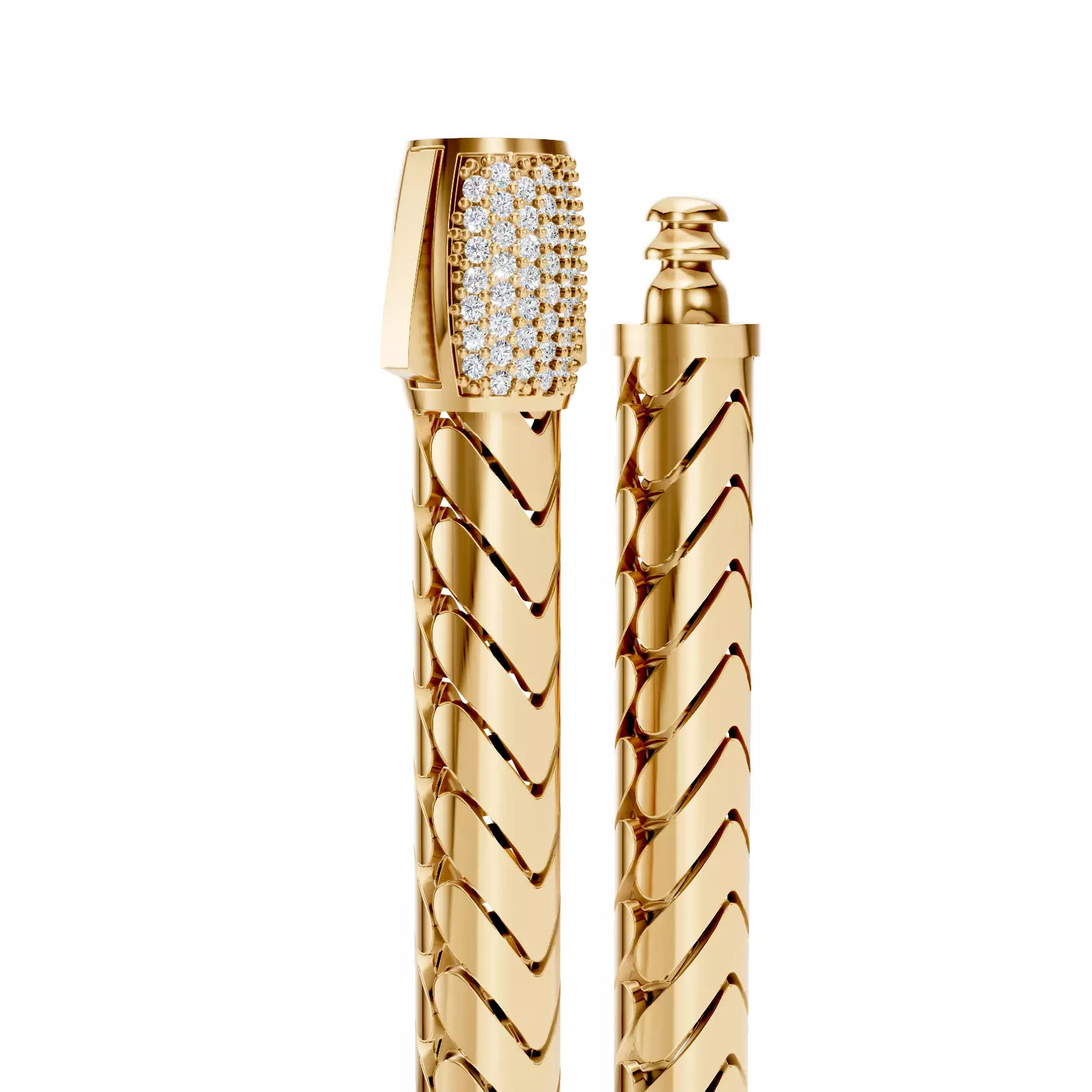 Cuban Bracelet jewelry 3D print model