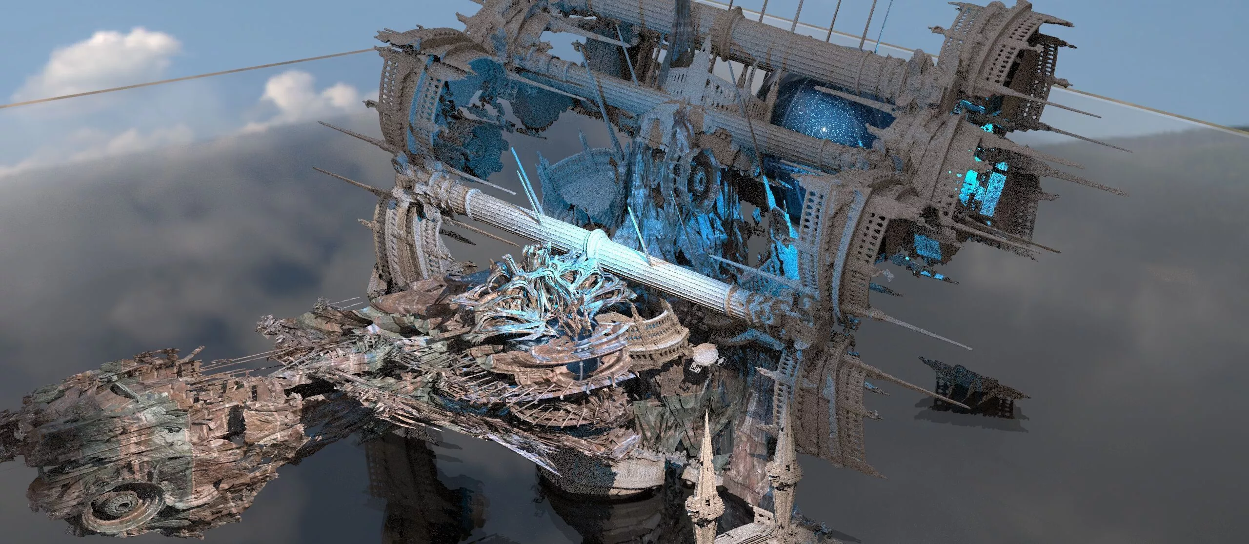 Sea Barg of Arabia 12 3D model