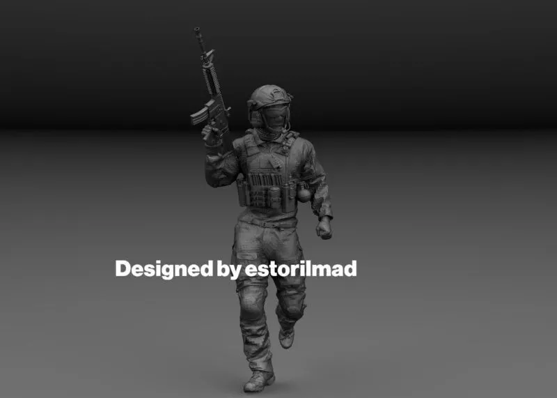 American Special Forces Special Ops v1 3D print model