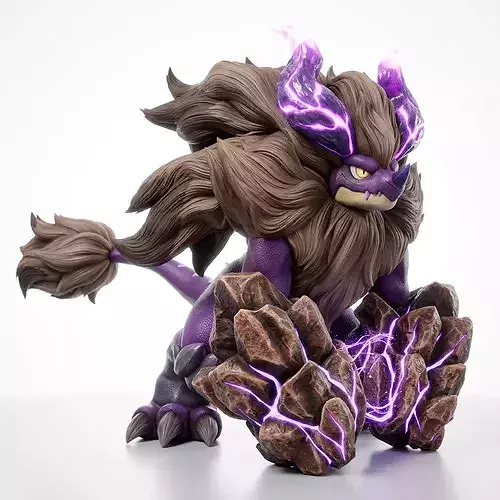 Blazamut Ryu Palworld 3D Printable Collectible Statue