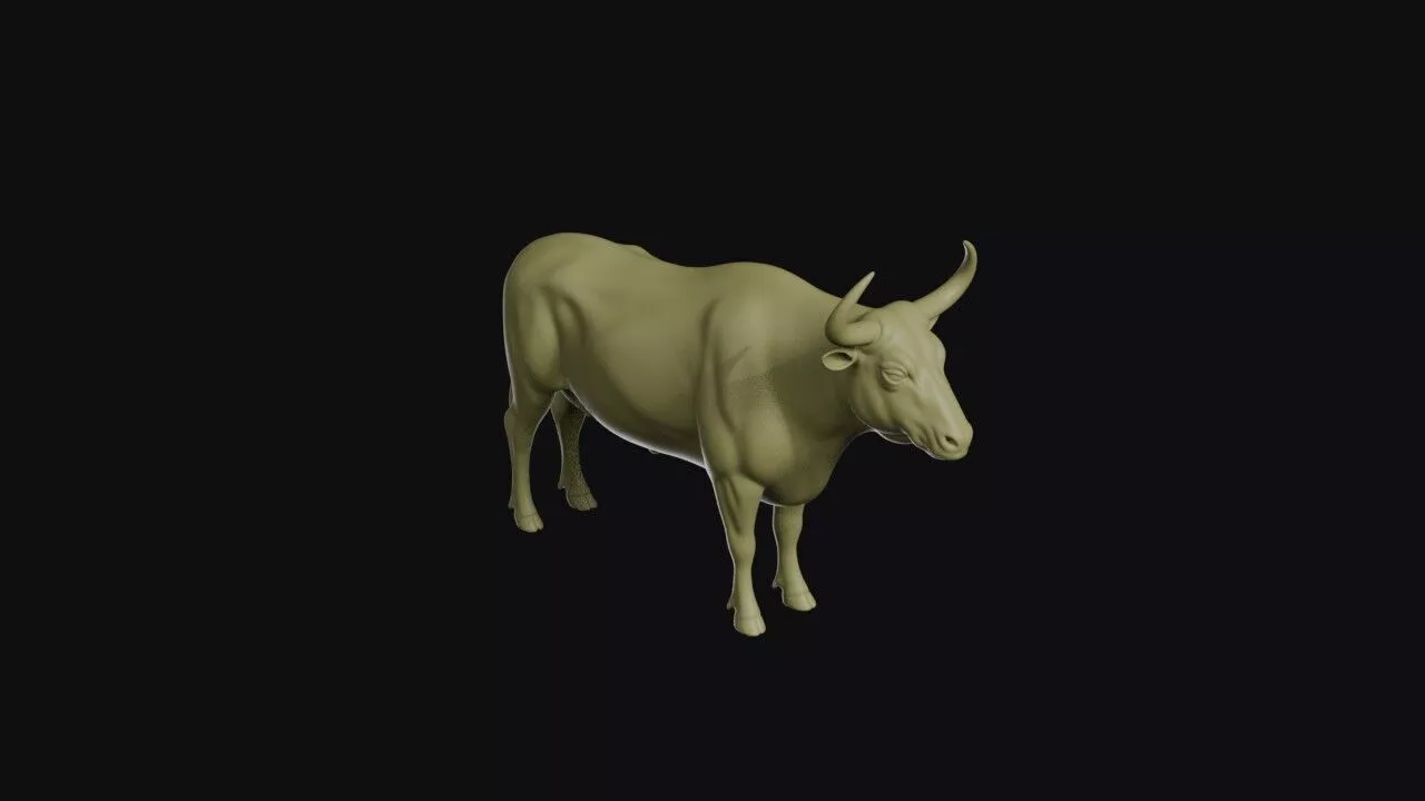 Kouprey 3D print model