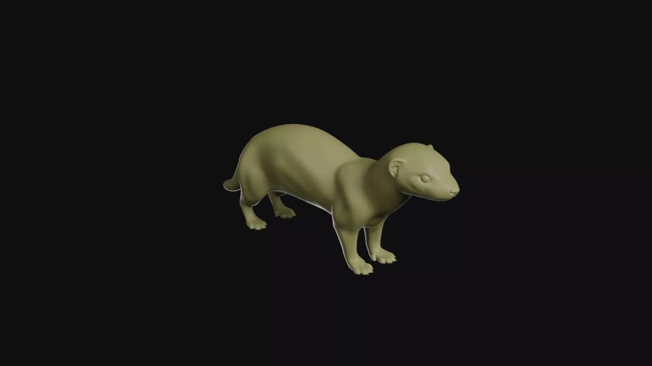 Grison 3D print model