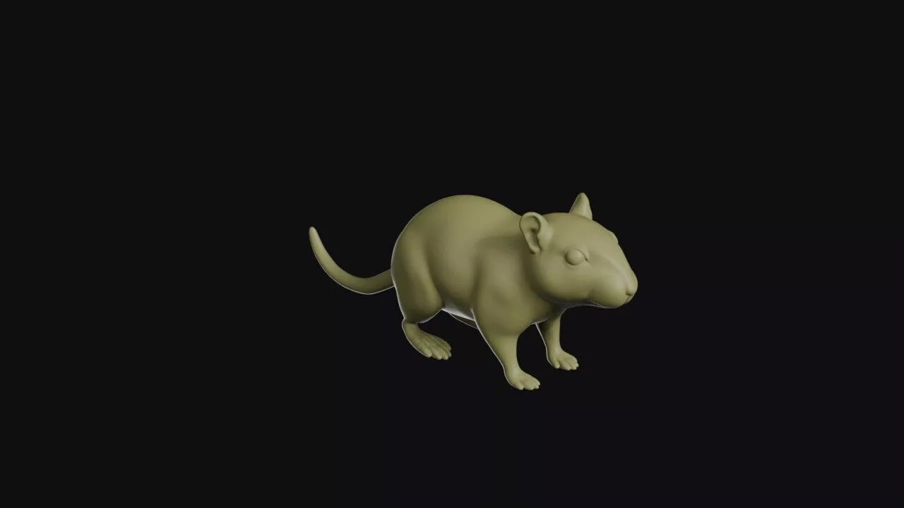 Gerbil 3D print model