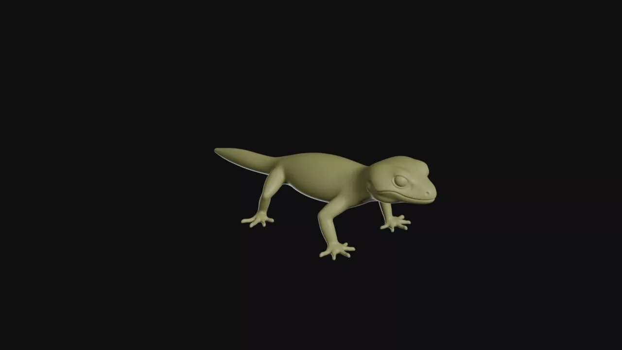 Gecko 3D print model