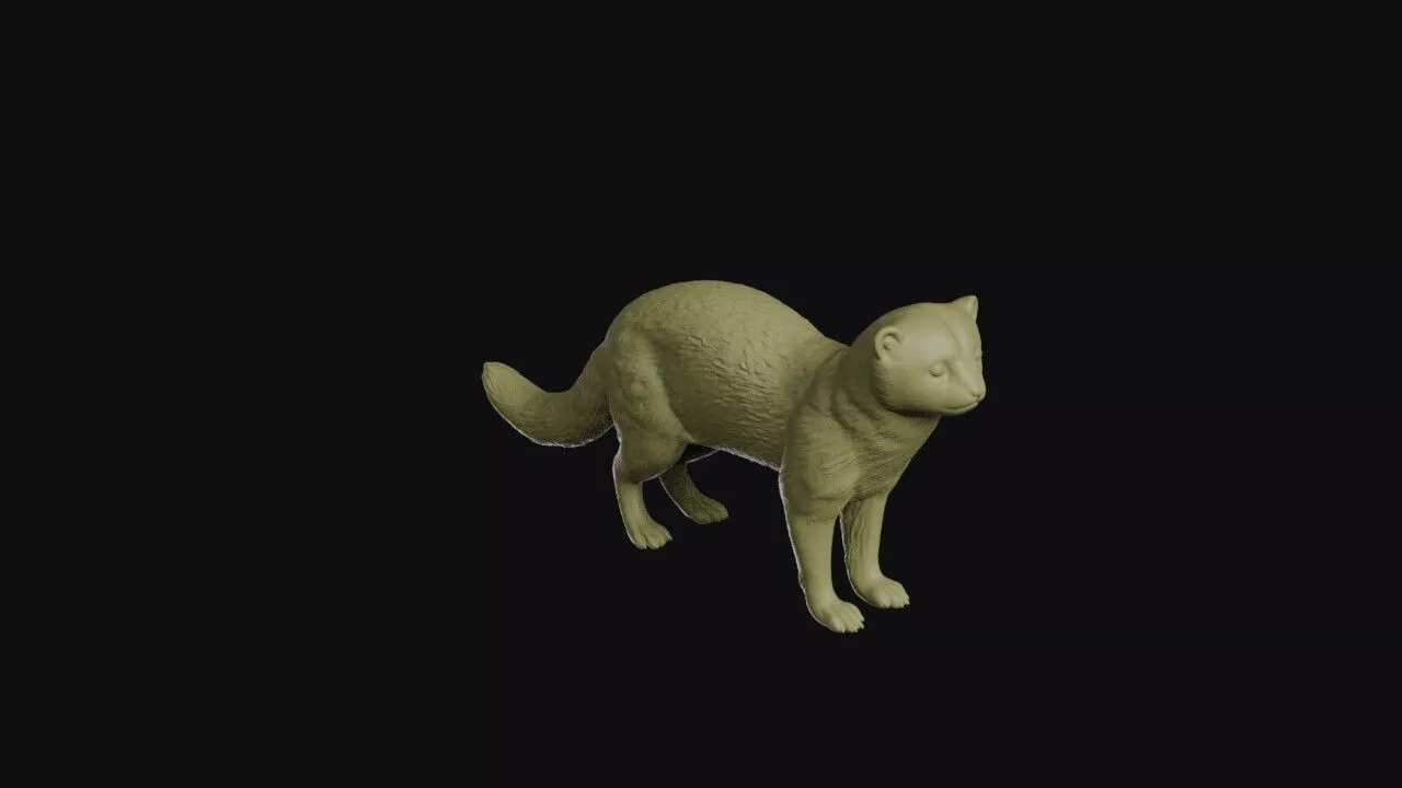 Fisher 3D print model