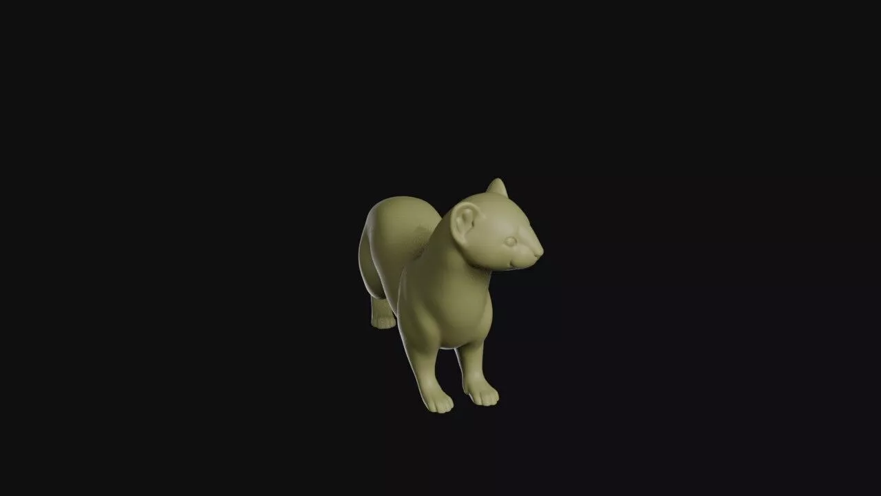 Ermine 3D print model