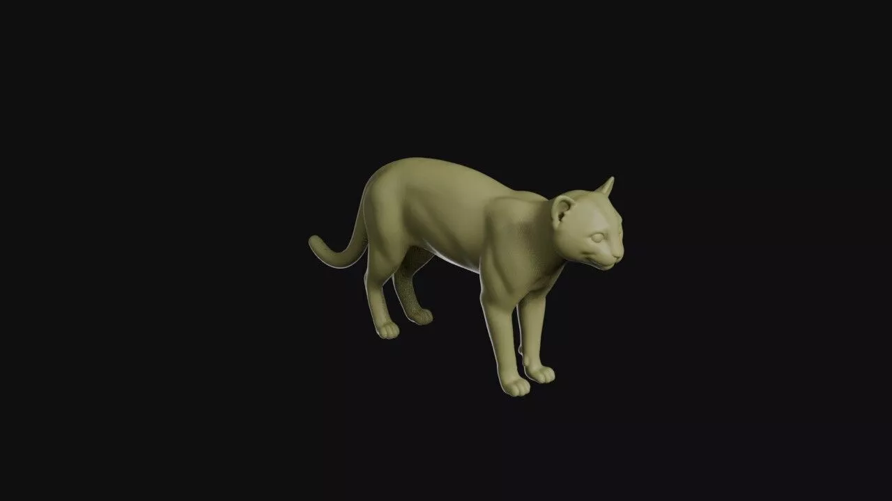 Bay Cat 3D print model