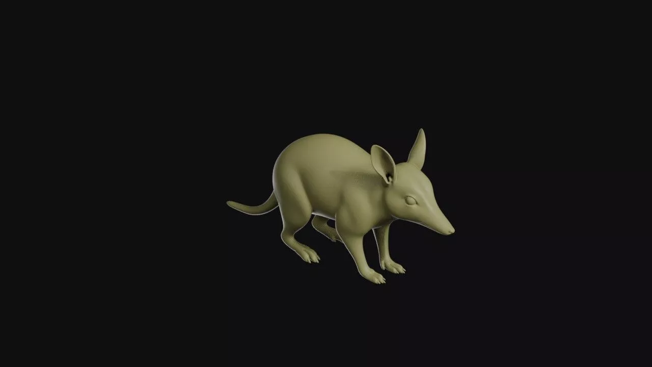 Bandicoot 3D print model
