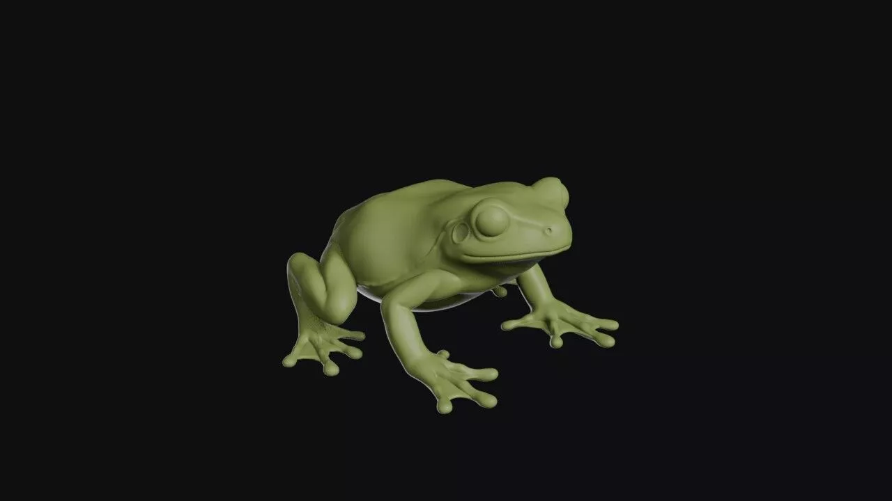 Tree Frog 3D print model