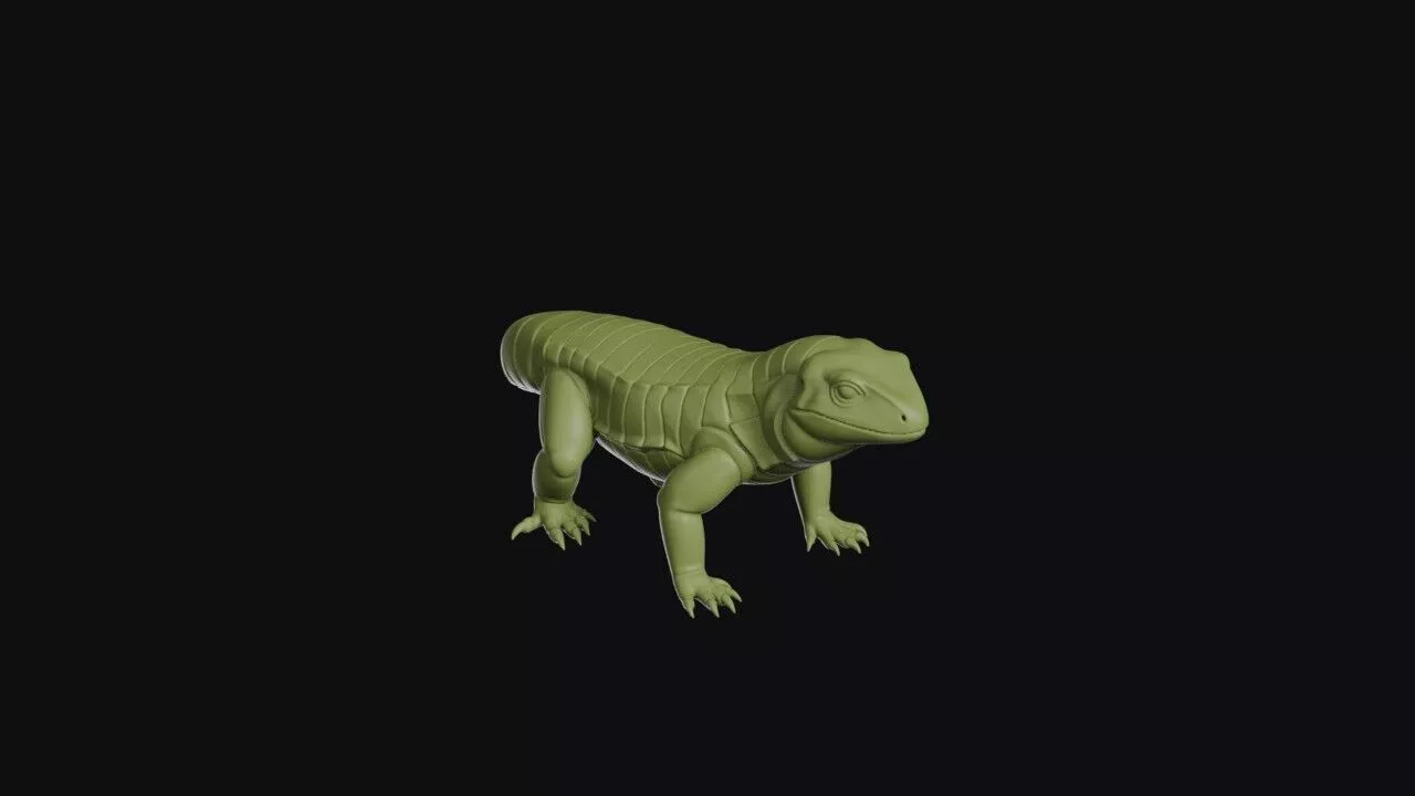 Tegu Model 3D print model