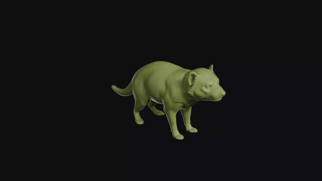 Tasmanian Devil 3D print model