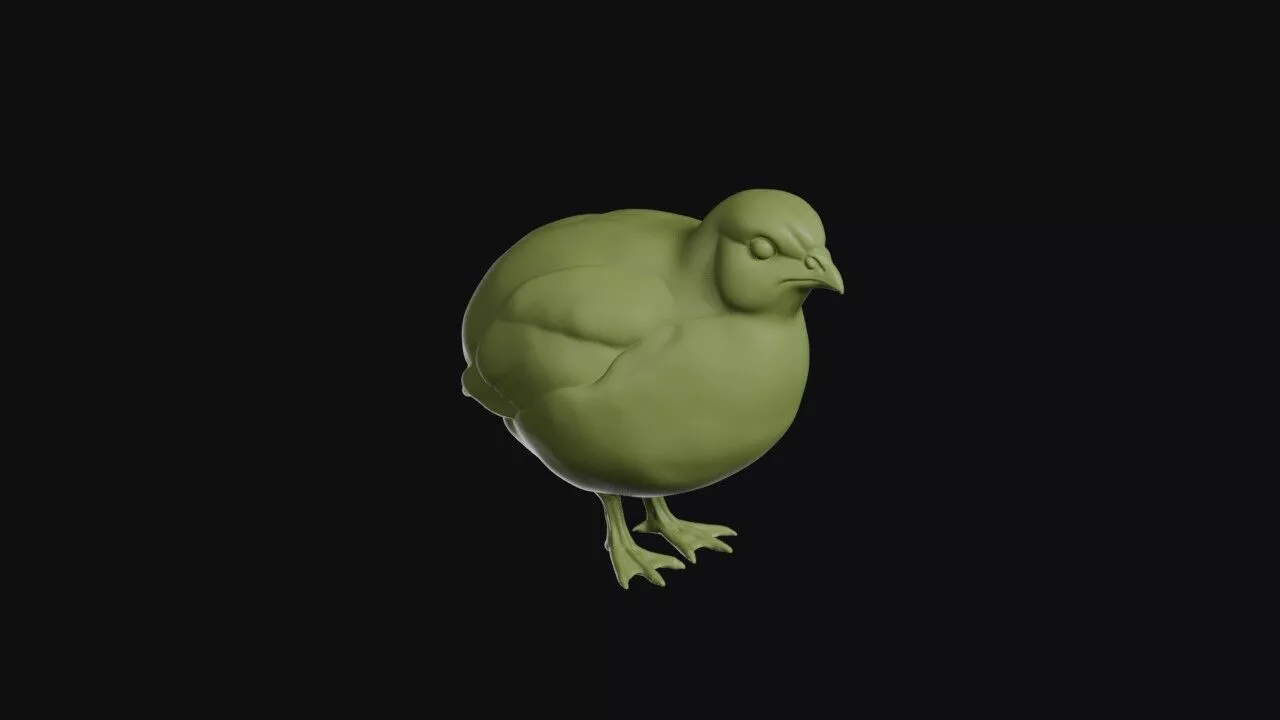 Quail 3D print model