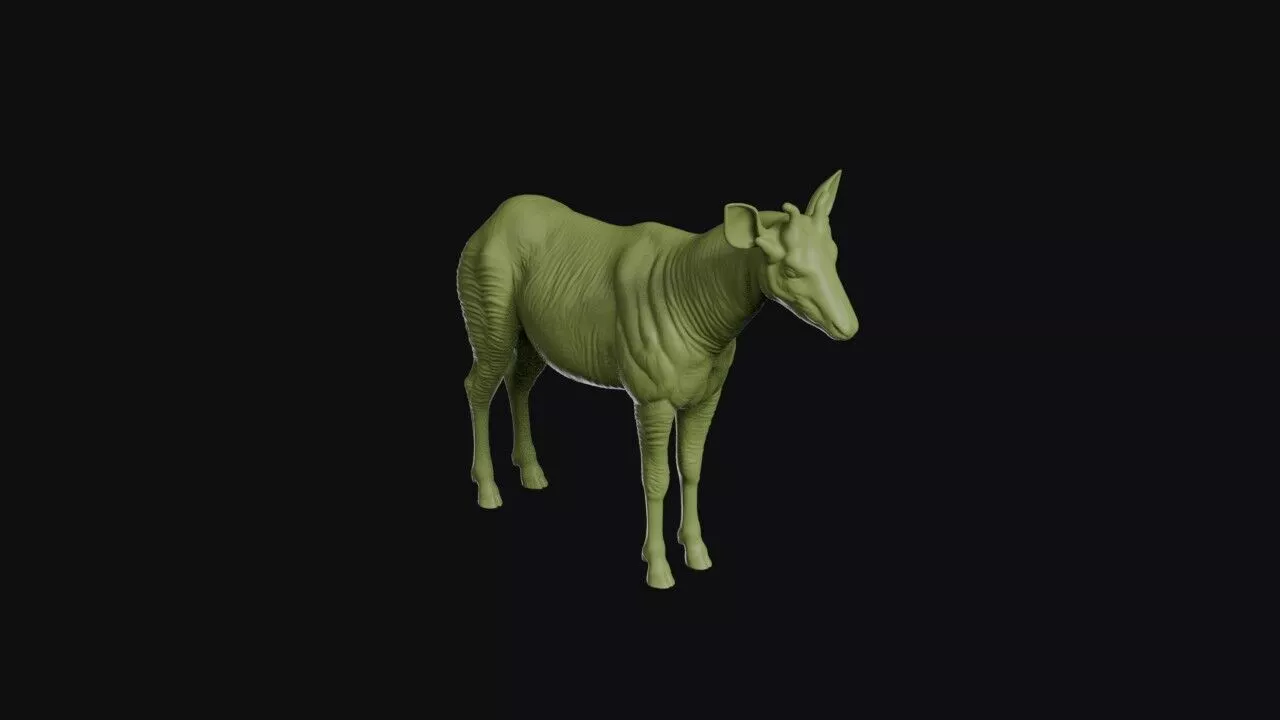 Okapi 3D print model
