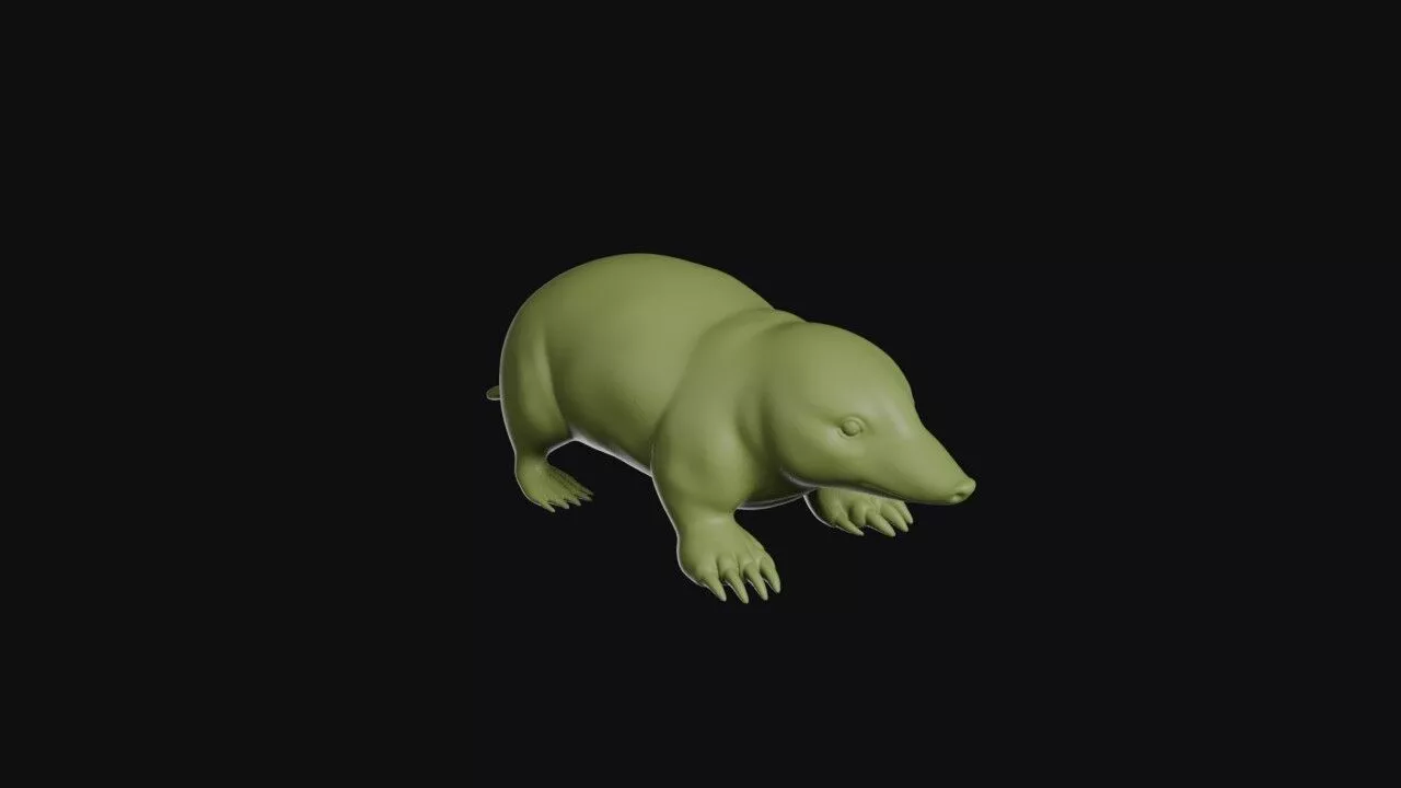 Mole Model 3D print model