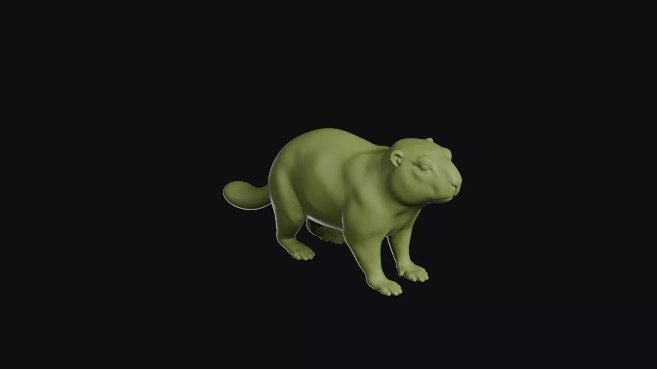 Marmot 3D print model