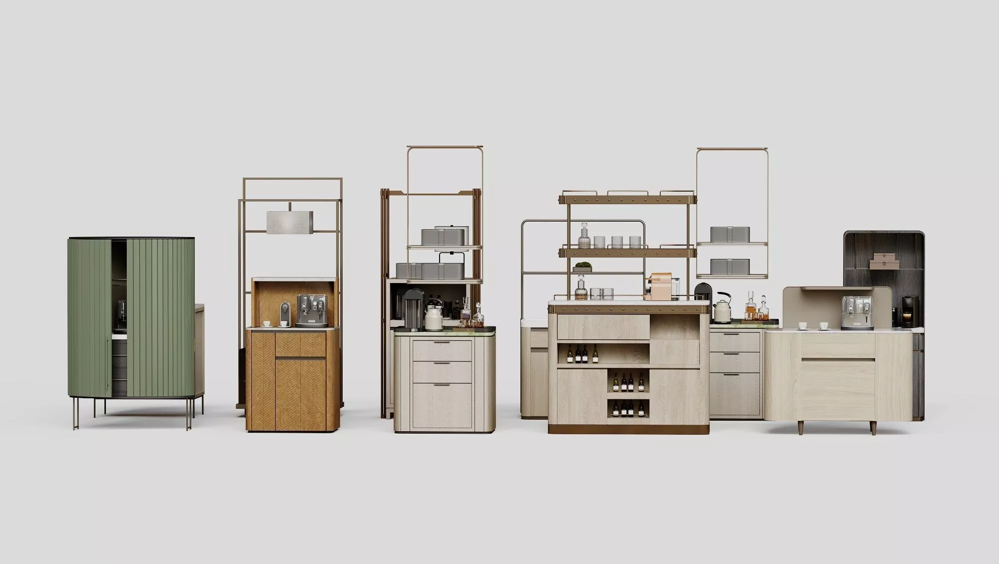 Combination furniture 3D model