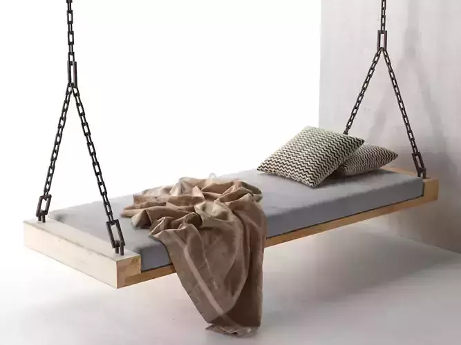 Hawaii Hanging Bed 3D model Hawaii Hanging Bed 3D model
