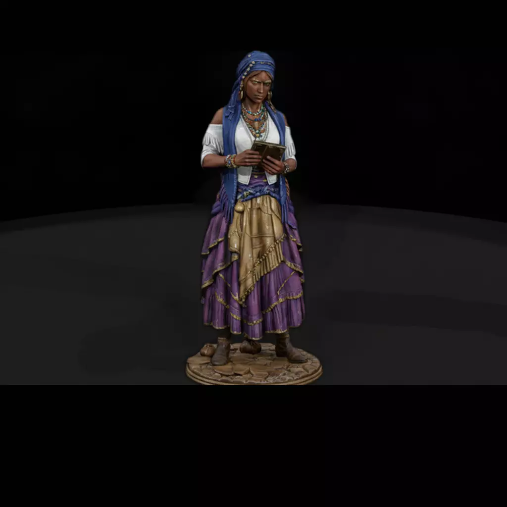 Fortune Teller Booth Keeper Alternate Pose 3D print model