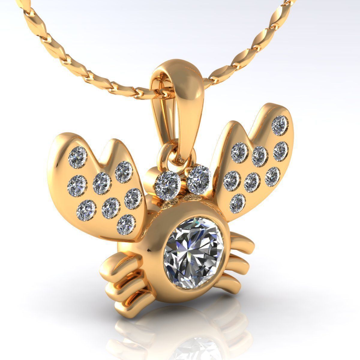 Fun Crap Pendant 3D print model_4