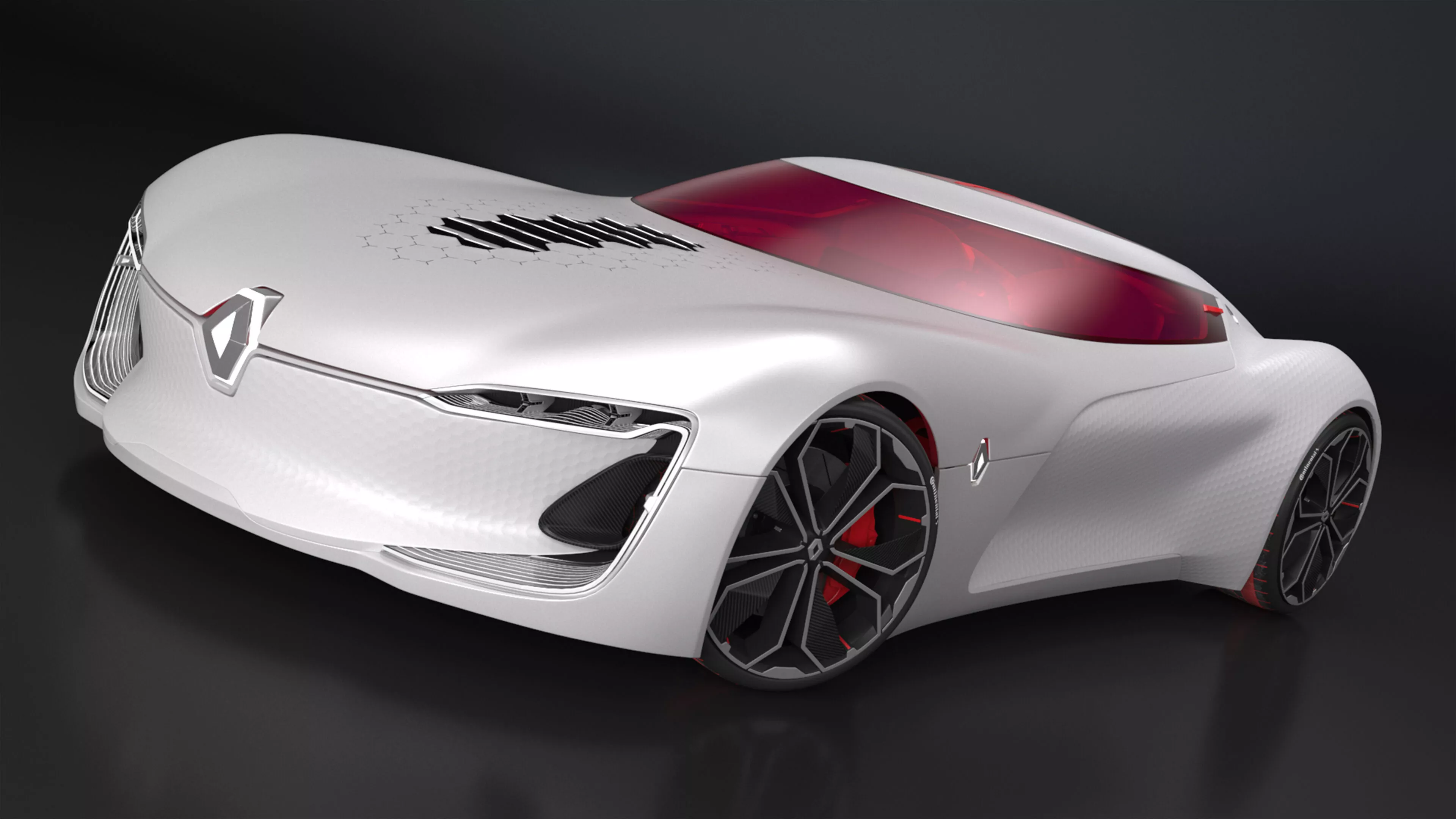 2016 Renault Trezor Concept Rigged 3D model