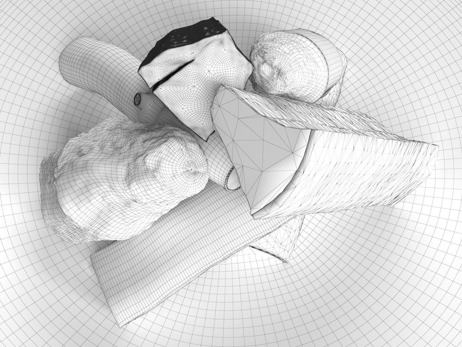 Springtime Brazier 3D model_2