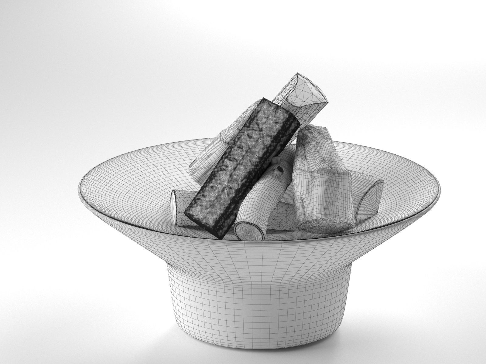 Springtime Brazier 3D model_1