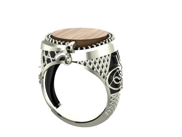 man ring ottoman empire series 2 3D print model_1