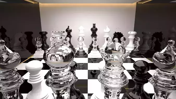 Chess room  3D model