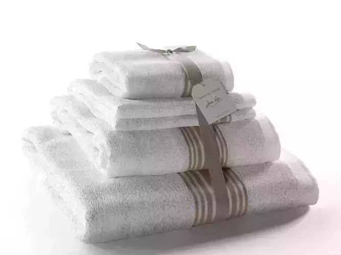 Set of Towels Grand Hotel Lin 3D model