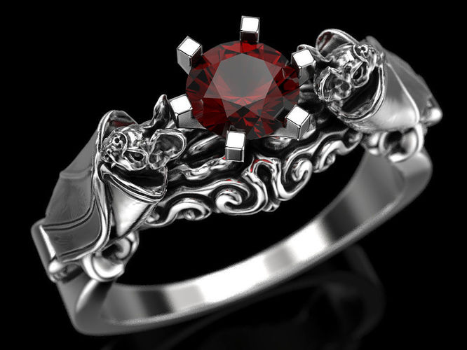 Bat Engagement ring