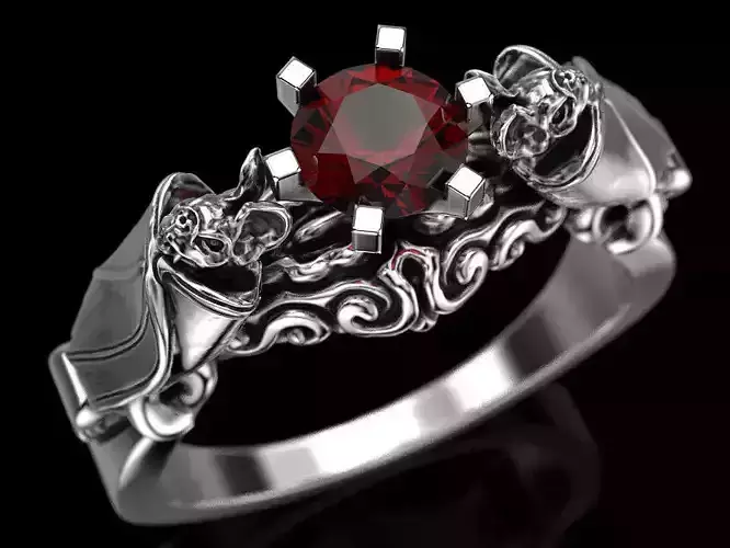 Bat Engagement ring