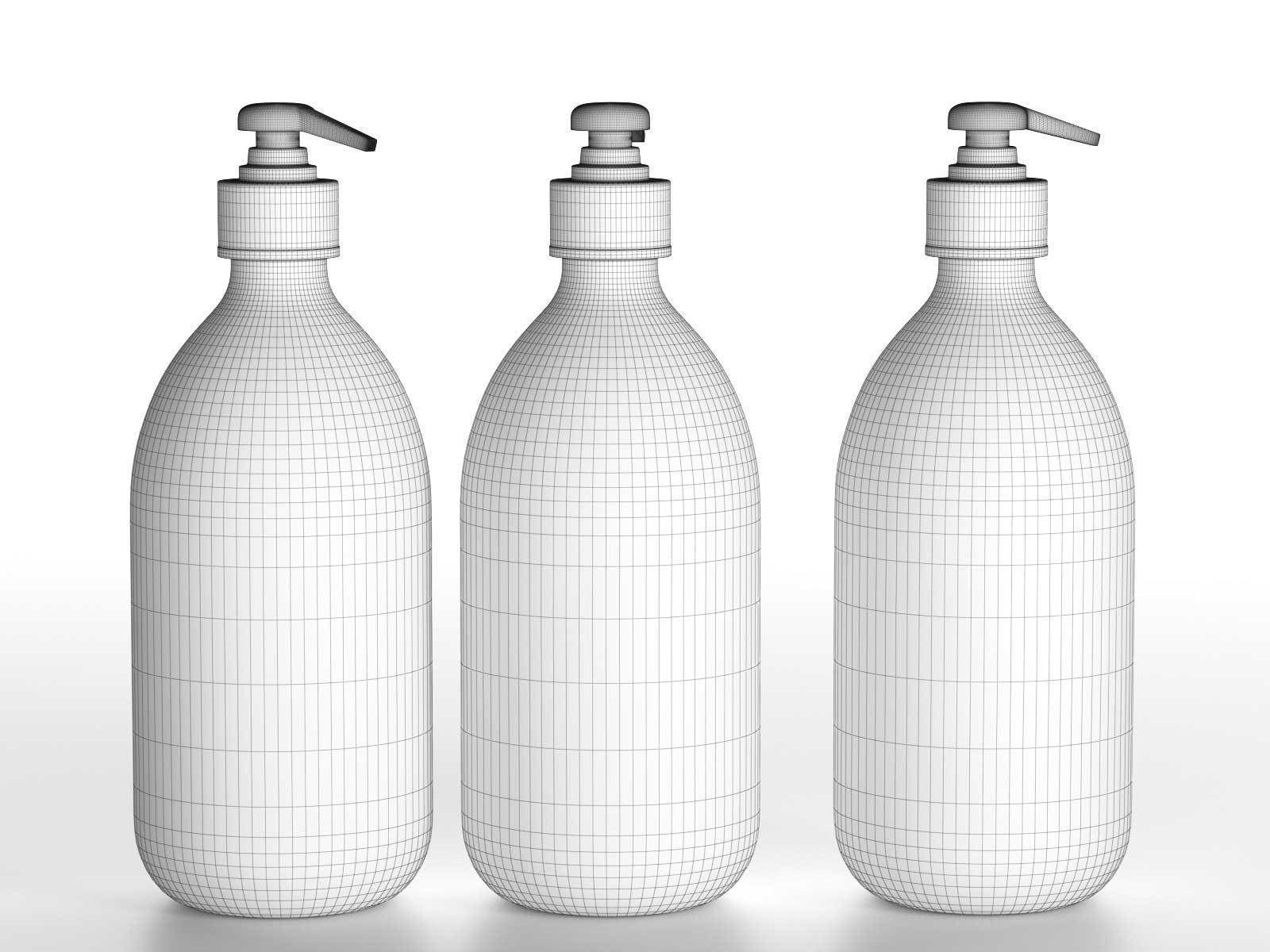 Blue Edition Liquid Soap 3D model_1