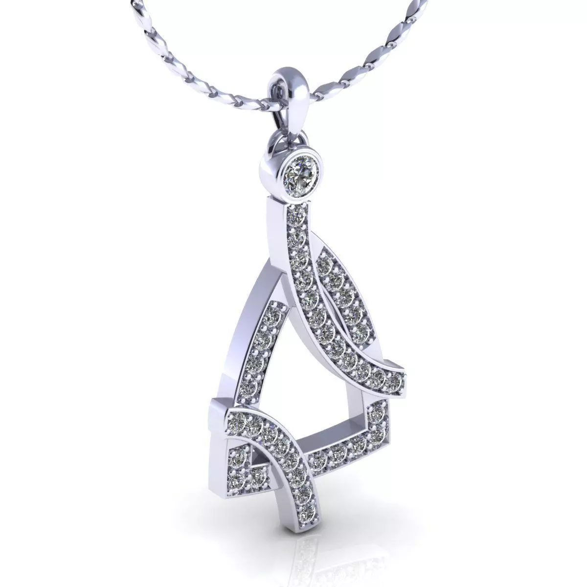 Chnnel Pendant 3D print model_0