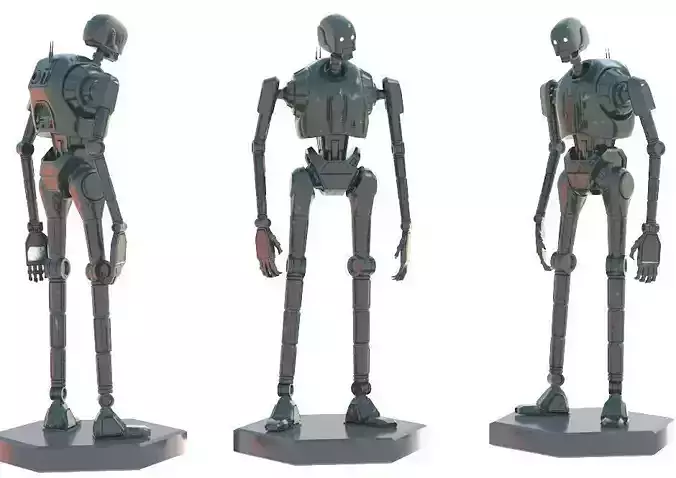K-2SO INSPIRITED ROBOT FIGURE 3D print model