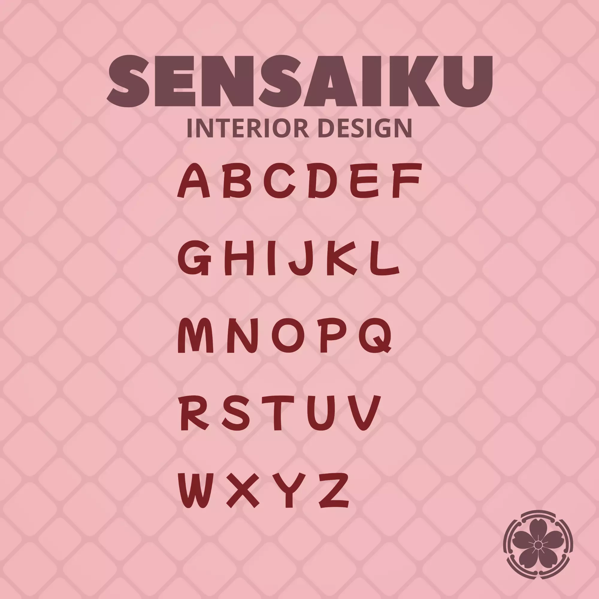 02 3D Printable Alphabet STL Set Wall Art Home Decor 3D print model