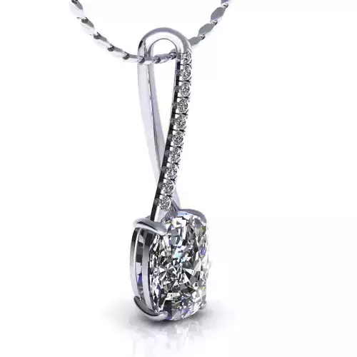 Twif Custion Pendant 3D print model