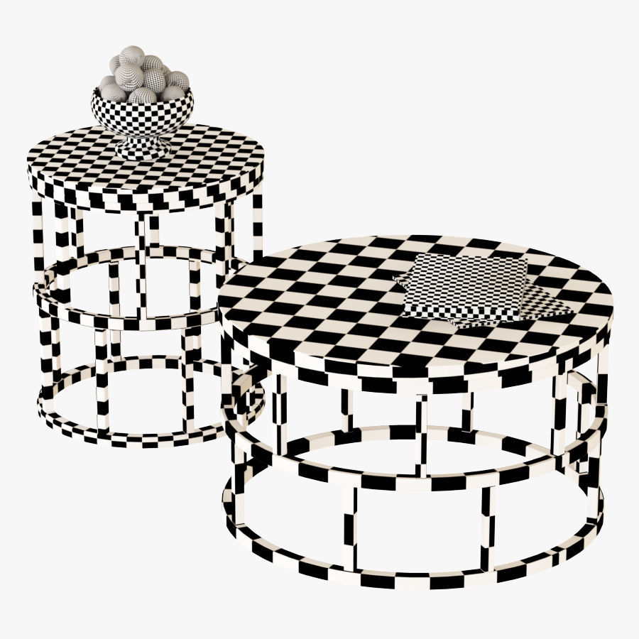 Tables Riviera 3D model_5