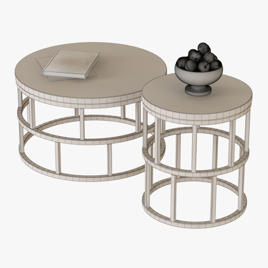 Tables Riviera 3D model_4