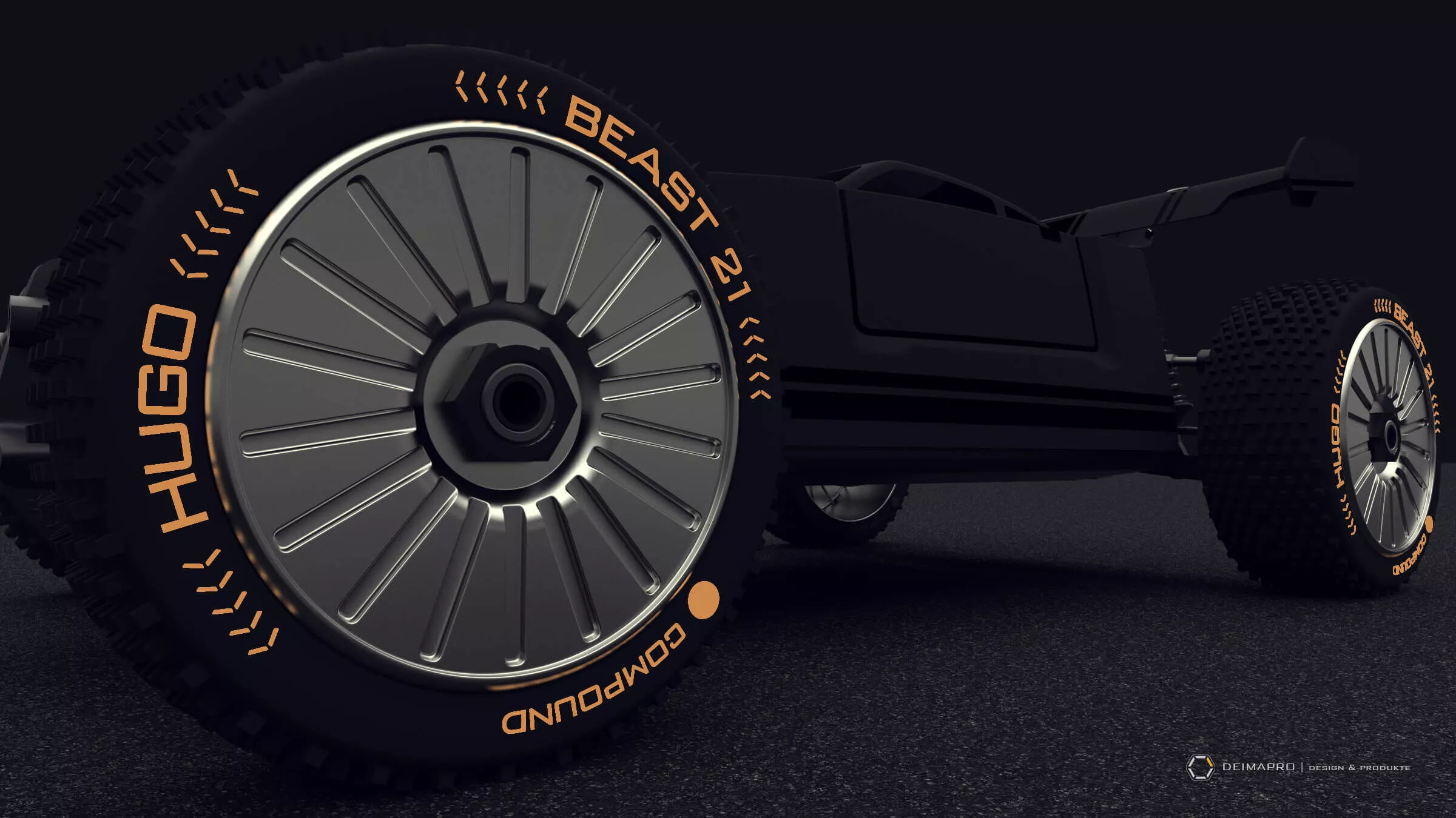 Wheel - 1to8 - NURBS - STYLE4 3D print model