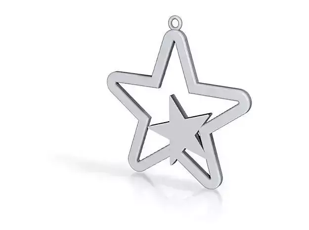 Star Pendent 3D print model