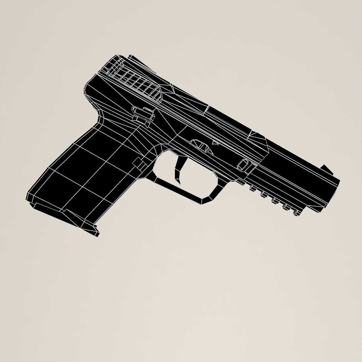 Soldier Lite V1 Rigged 3D model_15