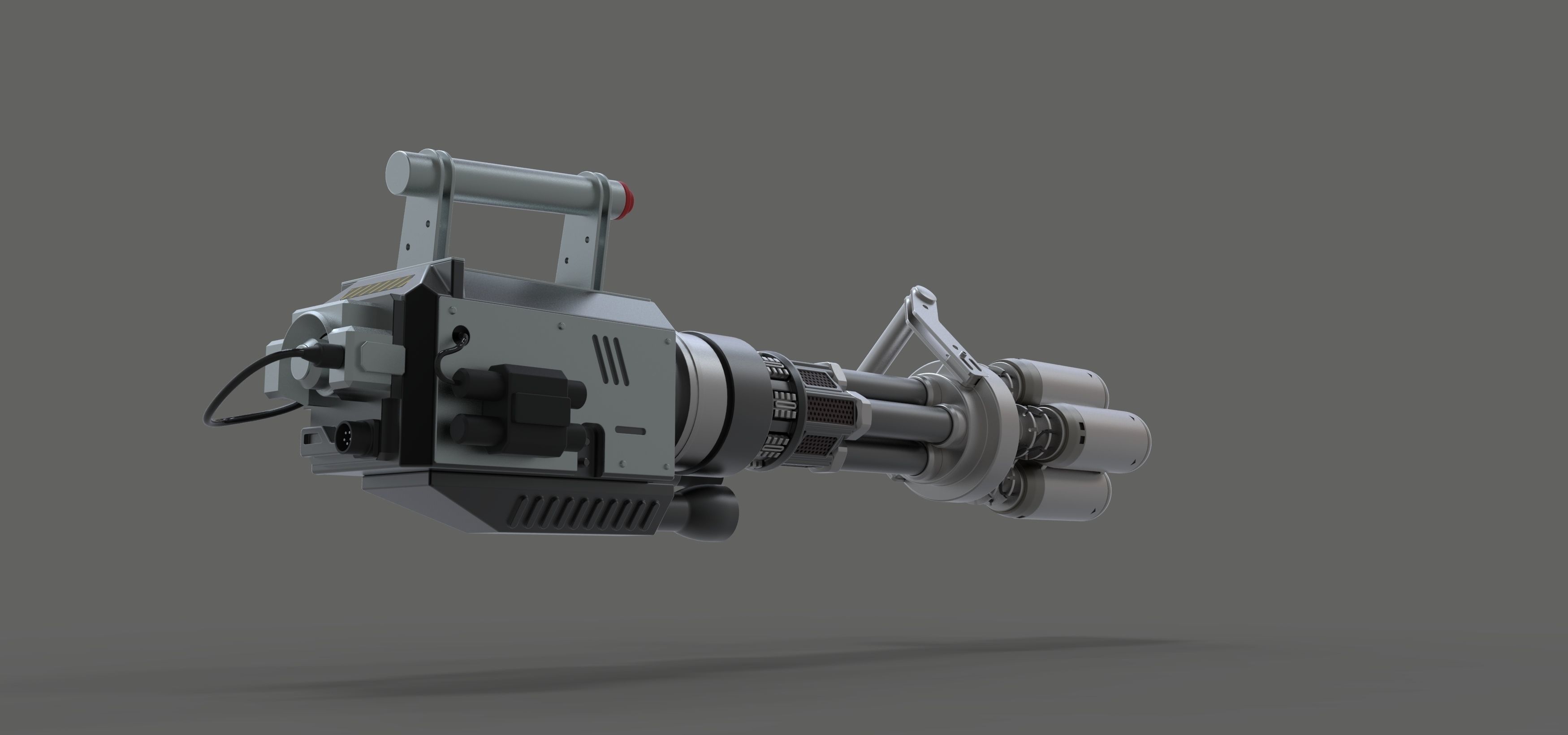 Light cannon from the movie Pixels 2015 3D model_21