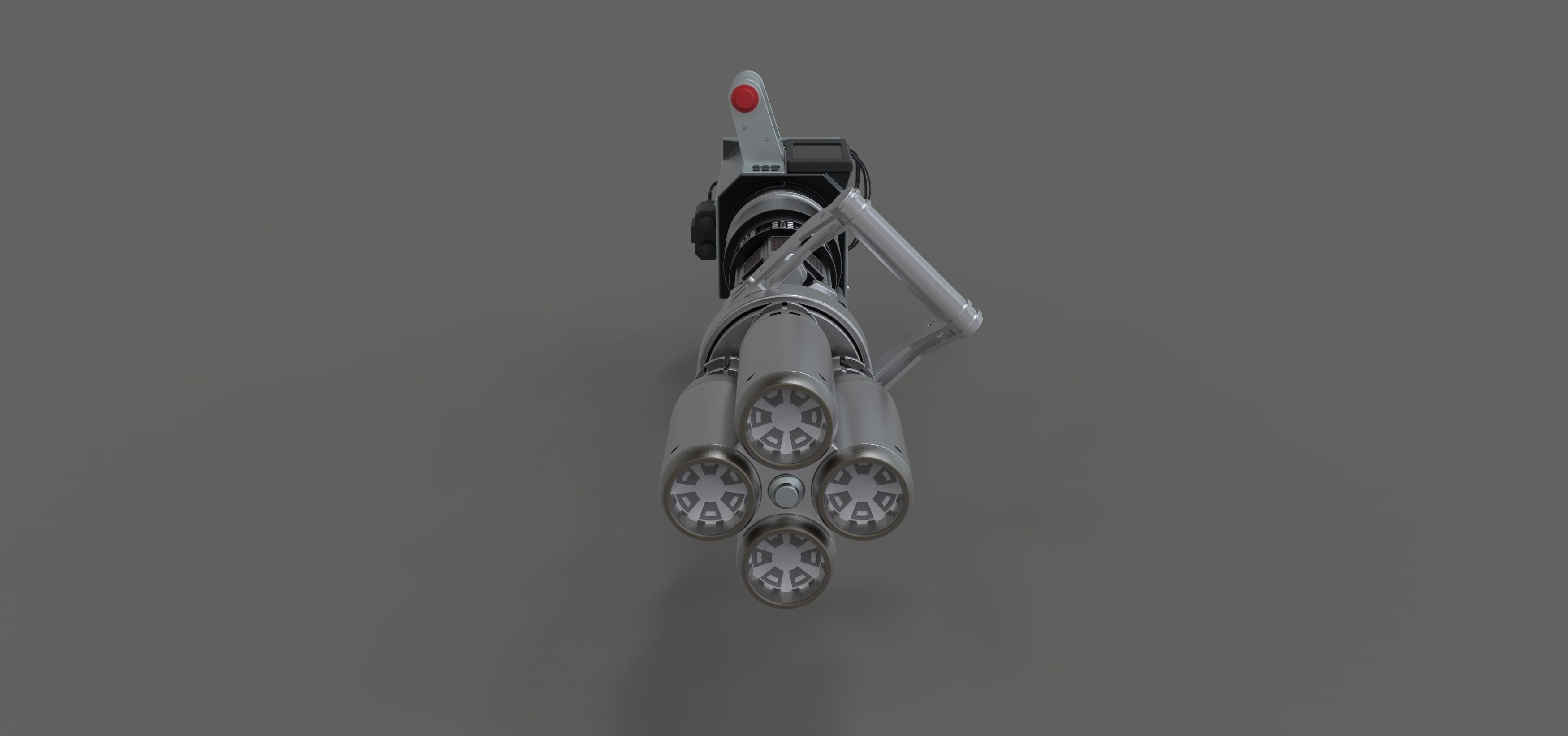 Light cannon from the movie Pixels 2015 3D model_14