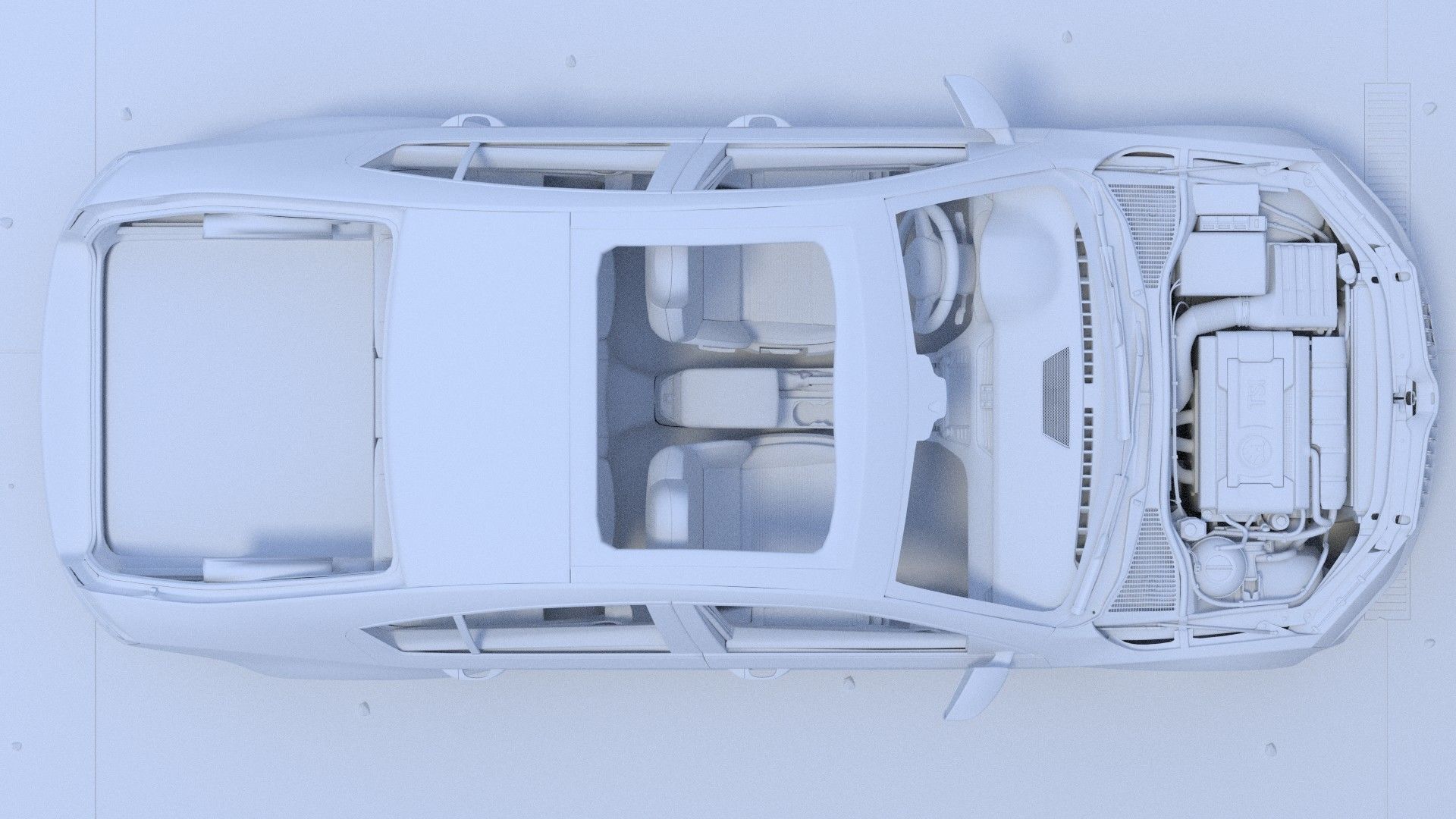 Skoda Octavia RS Extreme detailed 3D model_6