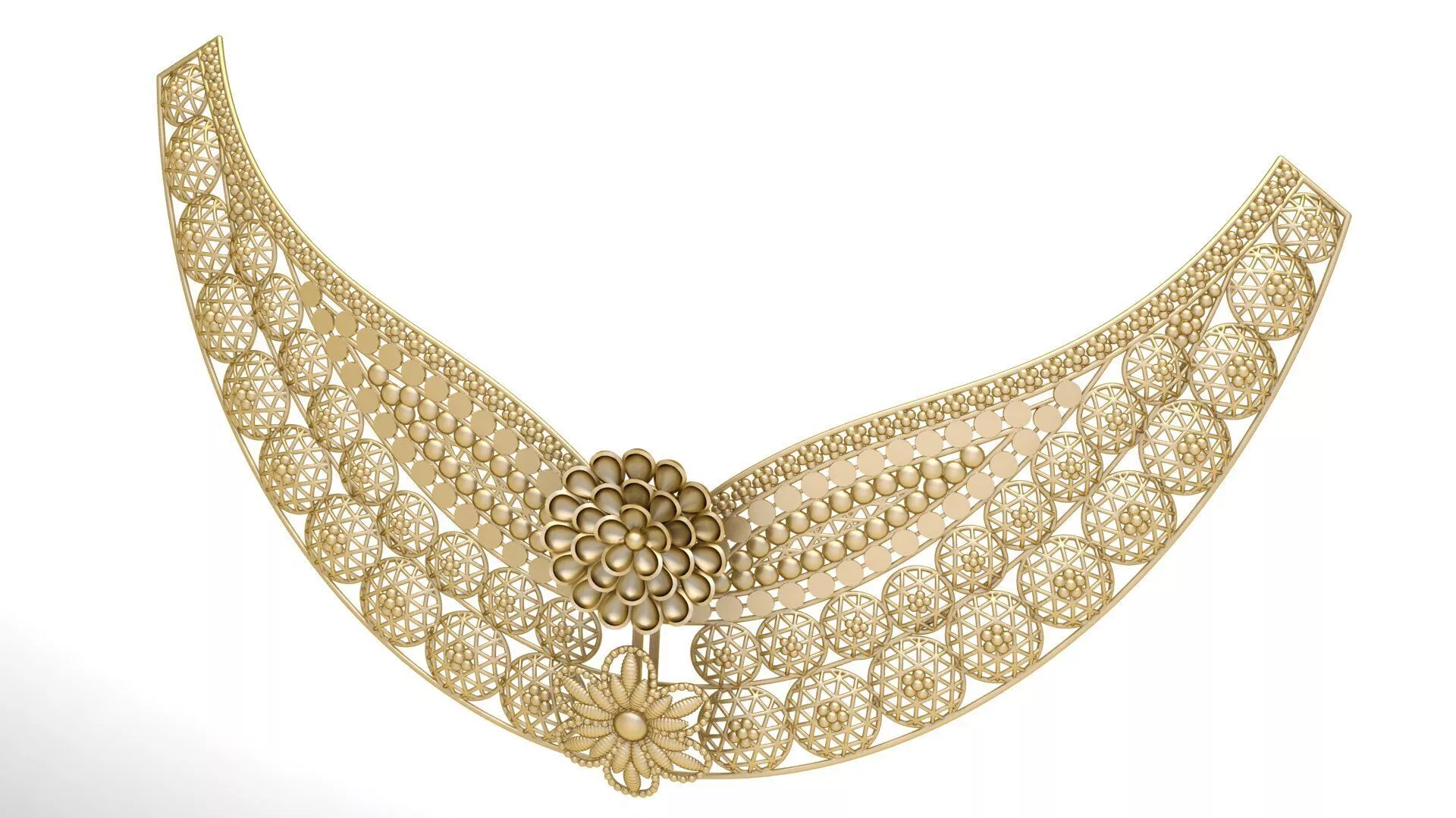 Arabic chocker 3 3D print model