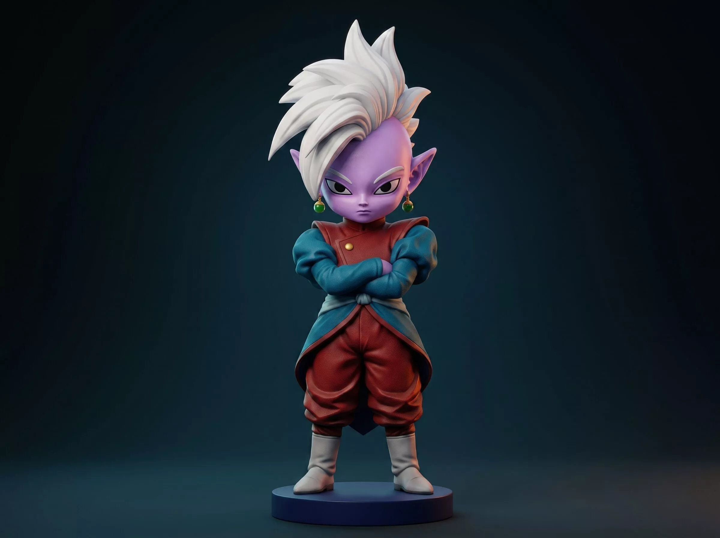 Supreme Kai Dragon Ball 3D Print Model 3D print model