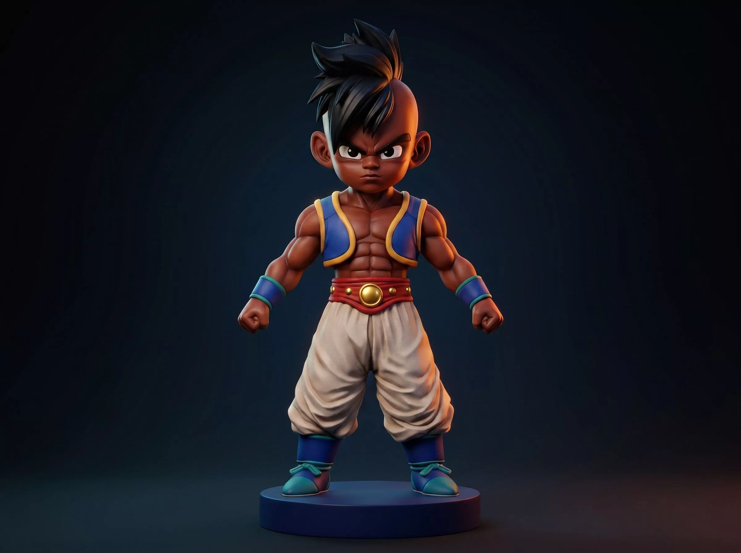 Uub Dragon Ball Z 3D Print Model 3D print model